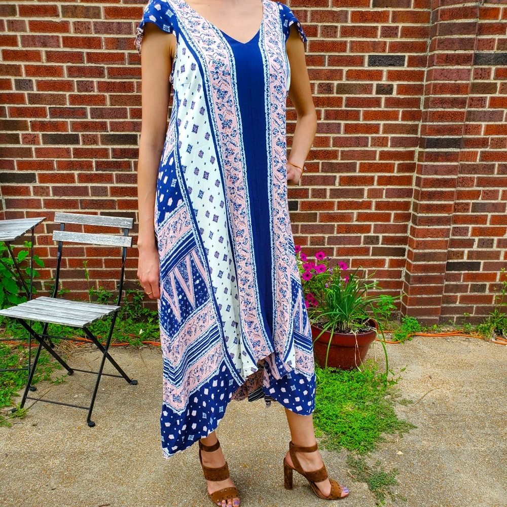 Anthropologie Maeve Flowy Dress in XS